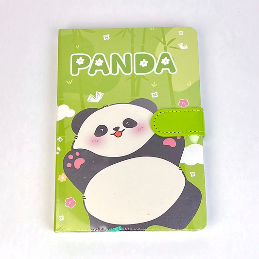 Happy Panda Lock Diary