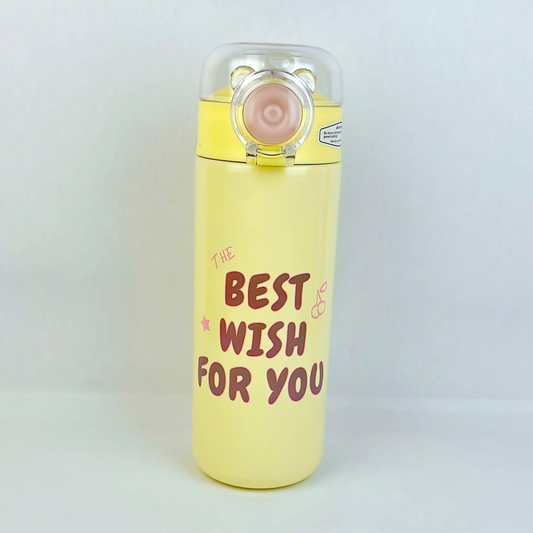 Best Wish Sipper Bottle – Yellow