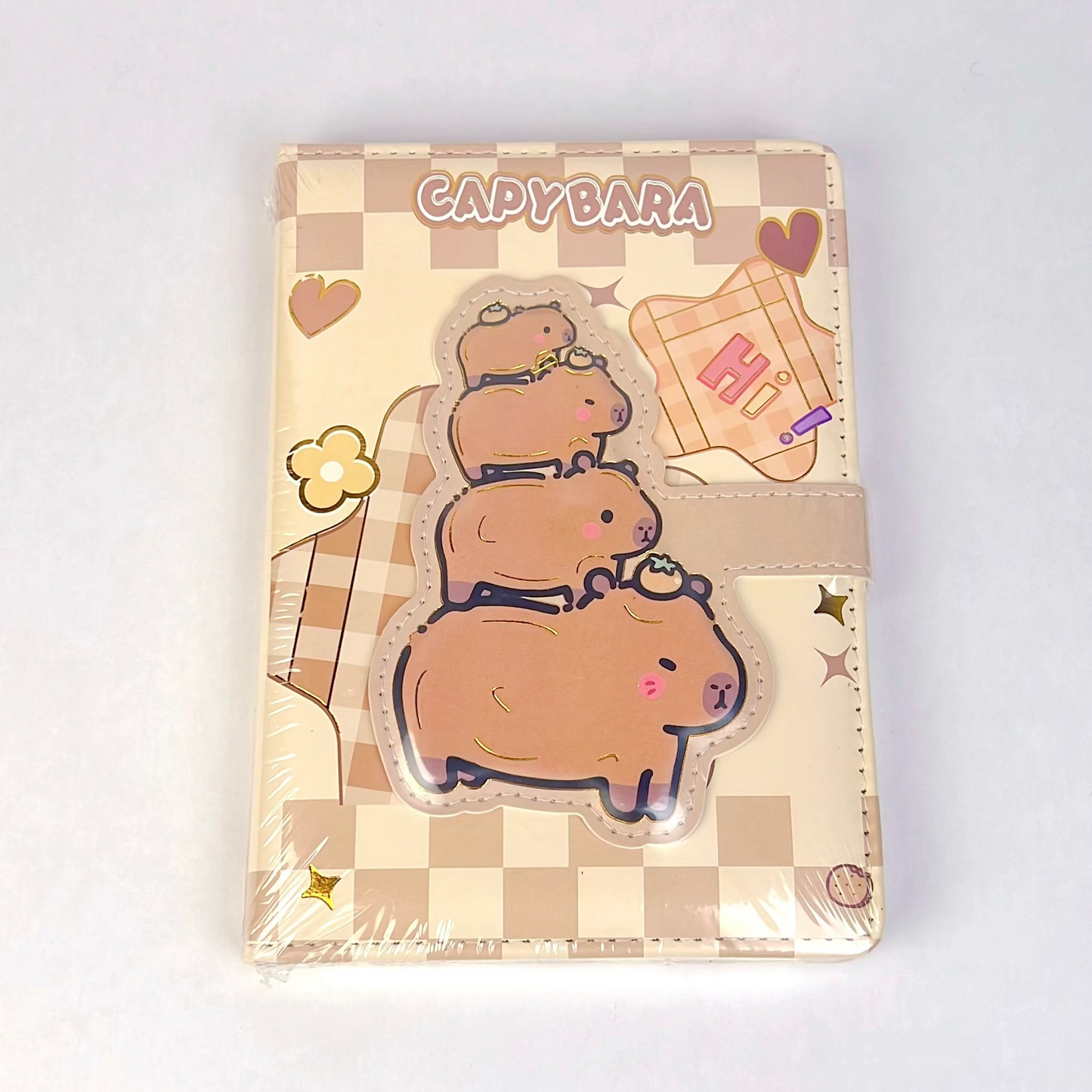 Capybara Stack Magnetic Diary
