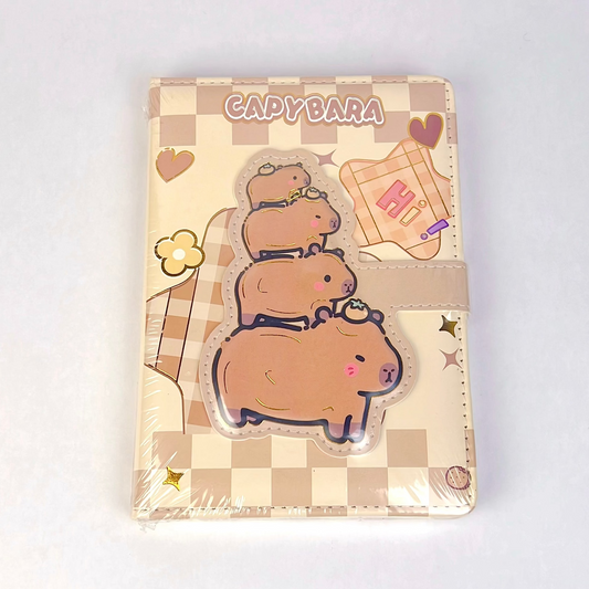 Capybara Stack Magnetic Diary