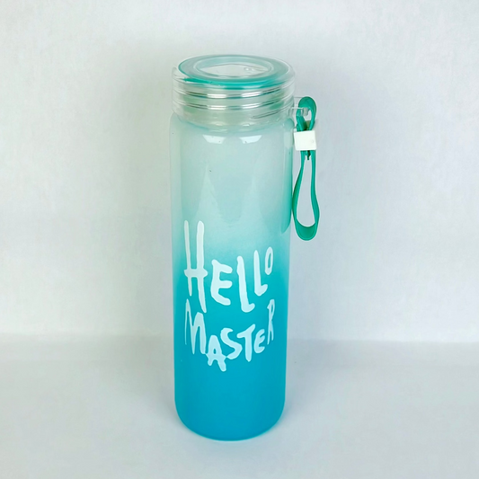 Hello Master Gradient Bottle – Turquoise
