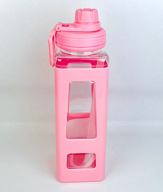 Kawaii Pink Bottle β With Free Stickers & Charms