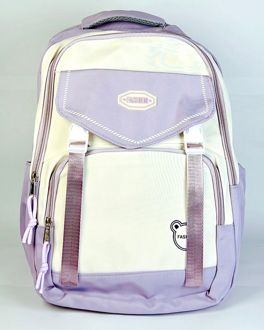 Lilac Bloom Korean Backpack