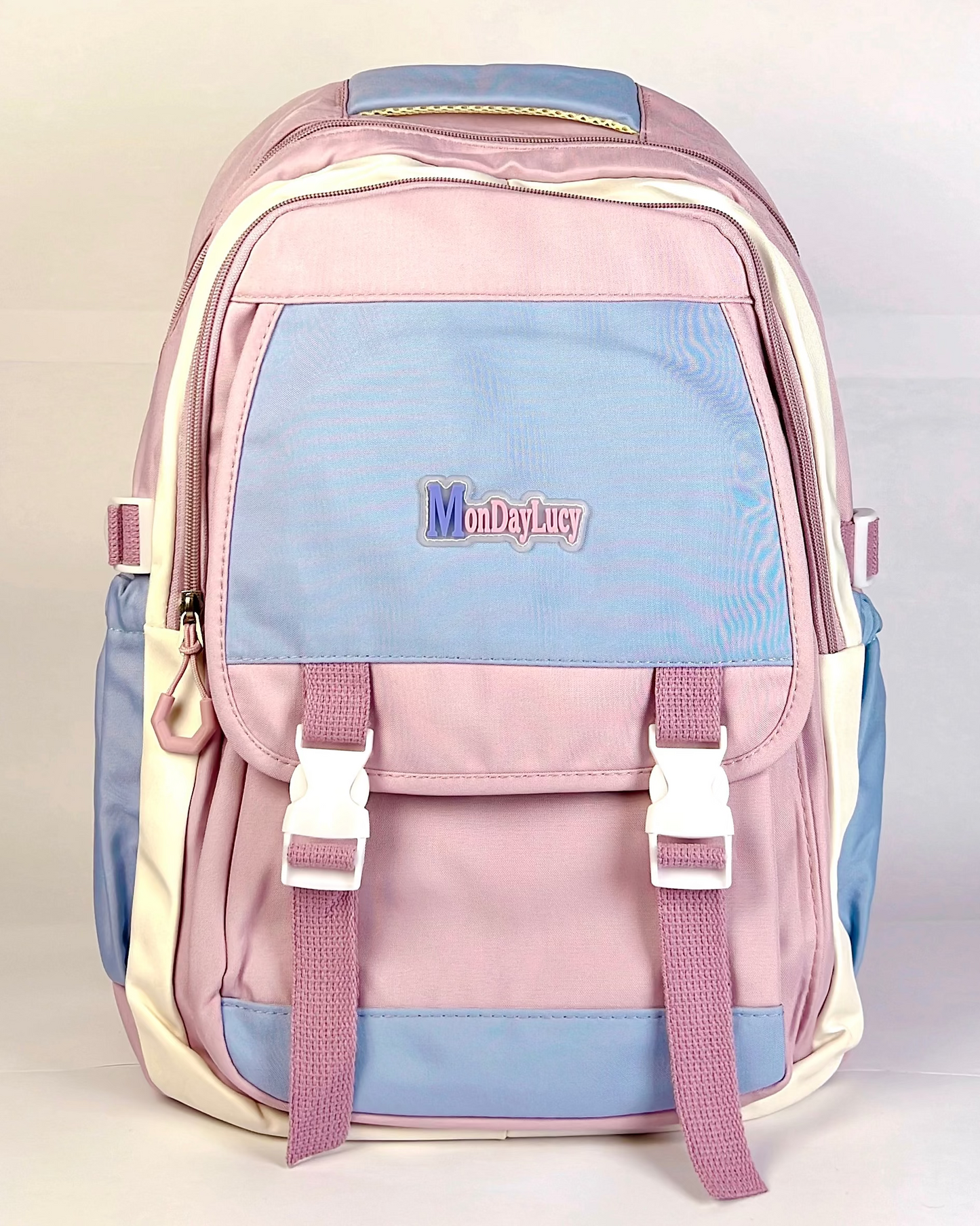 Pastel Harmony Korean Backpack
