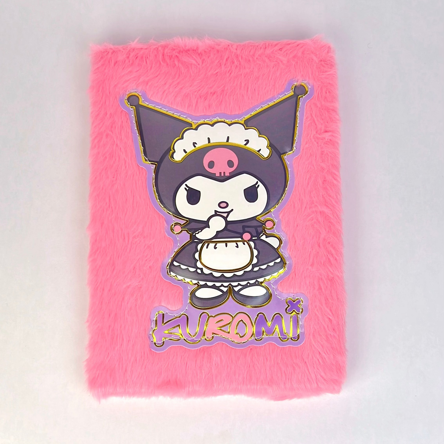Kuromi Fur Diary β Pink