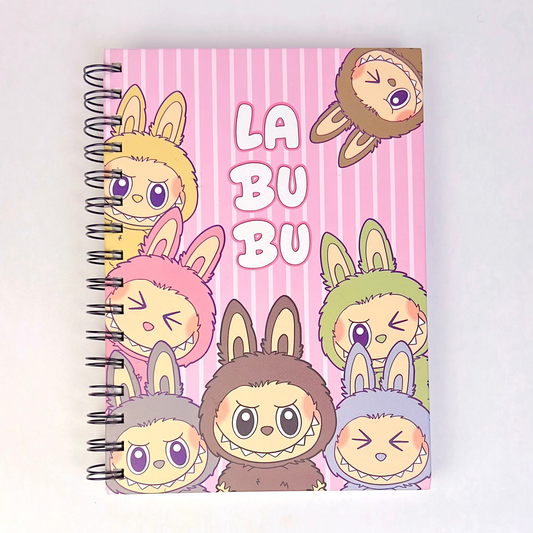 Labubu Spiral Diary β Pink