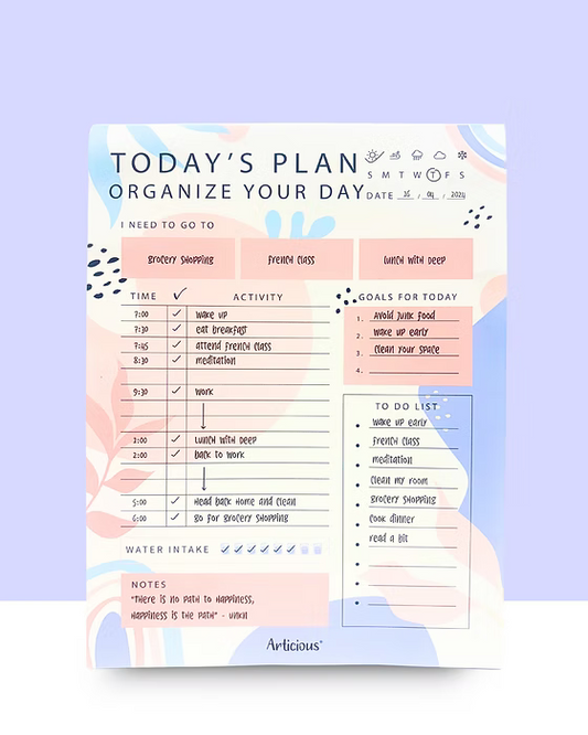 Organize Your Day Planner โ Pastel Edition