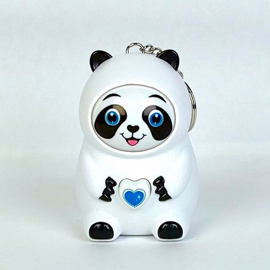 Panda Face Changing Keychain