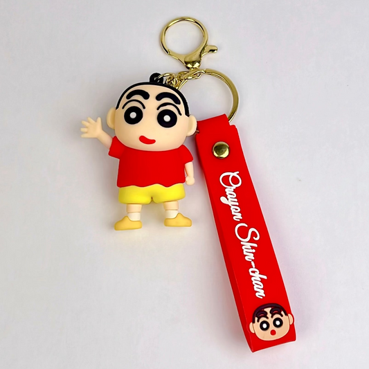 Shinchan Red Outfit Keychain