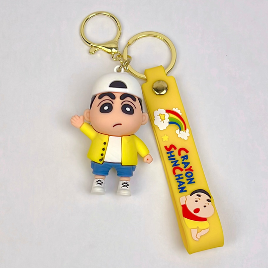 Shinchan Yellow Shirt Keychain