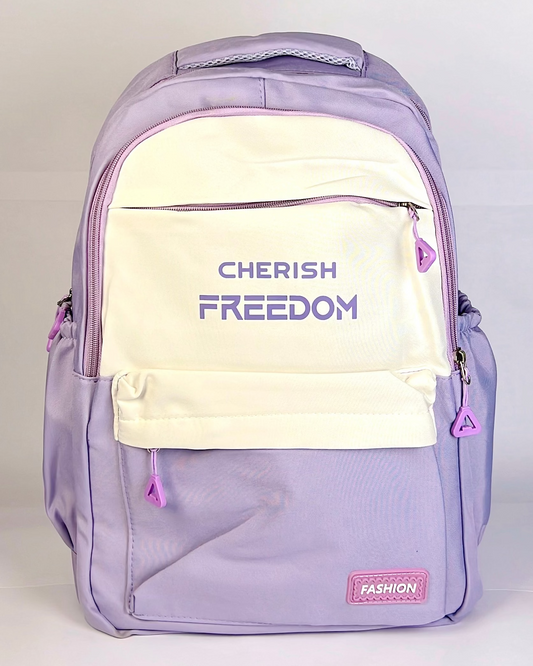 Freedom Lavender Korean Backpack