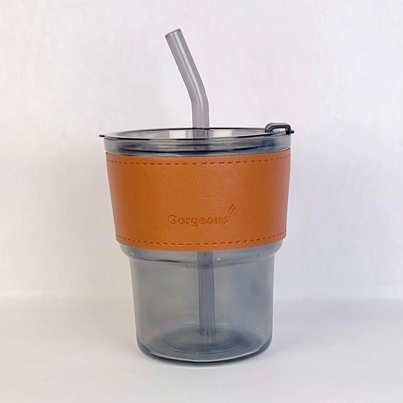 Gorgeous Glass Tumbler – Smoky Gray