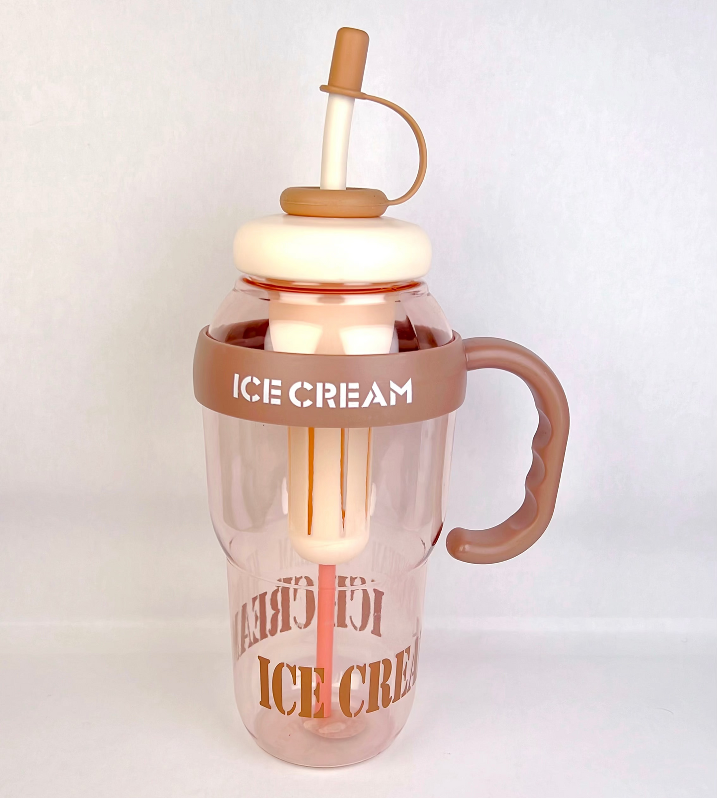 Ice Cream Tumbler – Mocha Brown