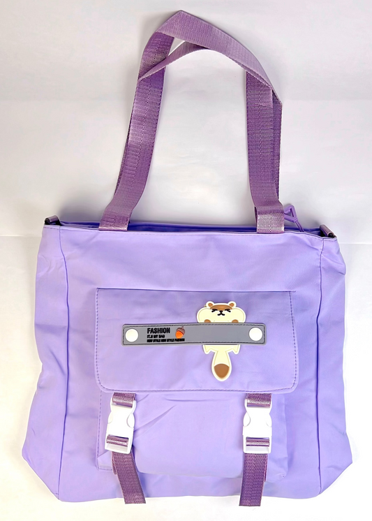 BerryBear Lilac Tote
