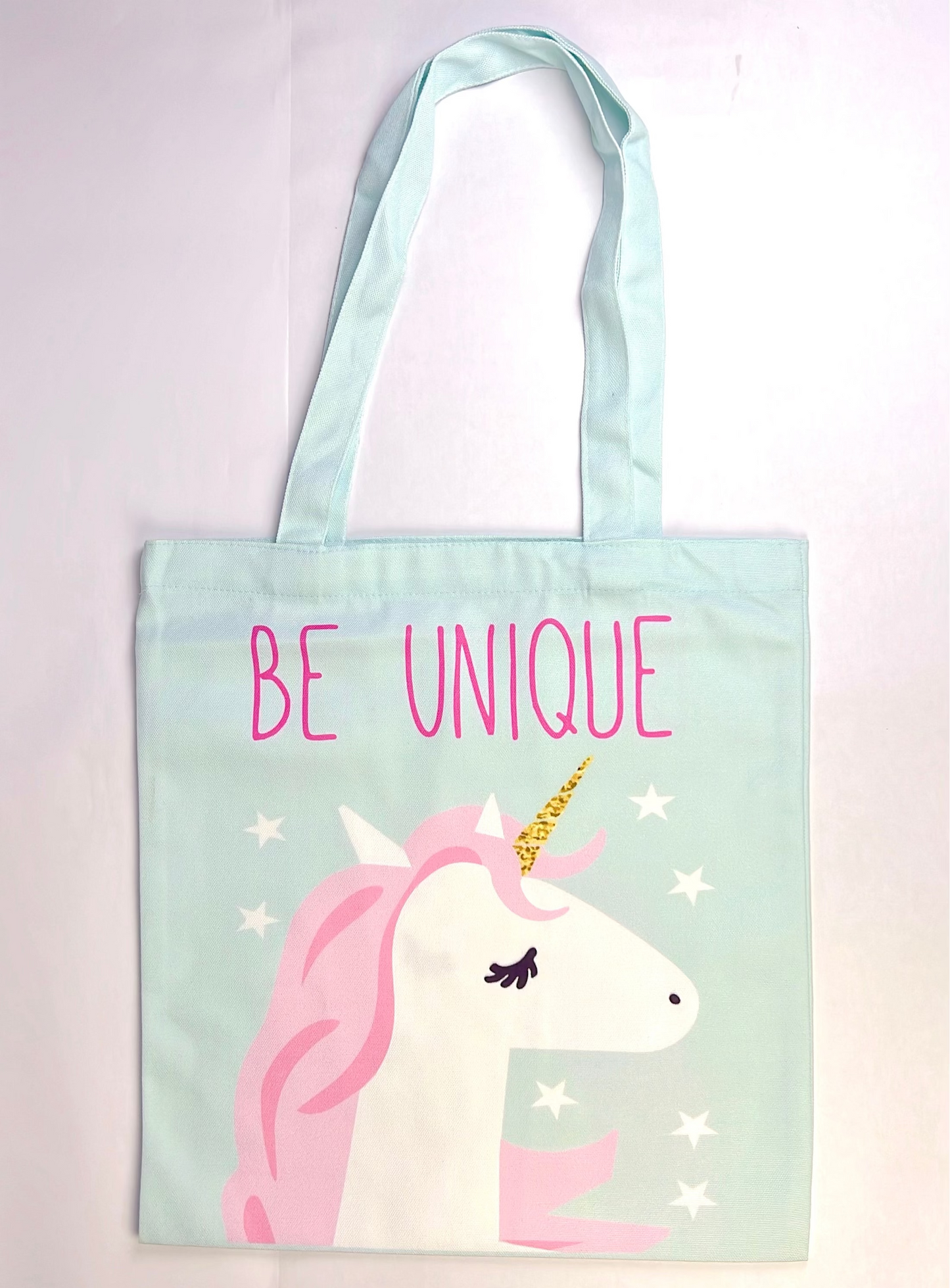 Be Unique Mint Unicorn Tote