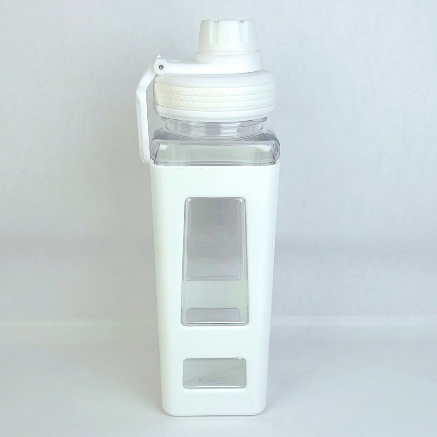 Kawaii White Bottle – With Free Stickers & Charms