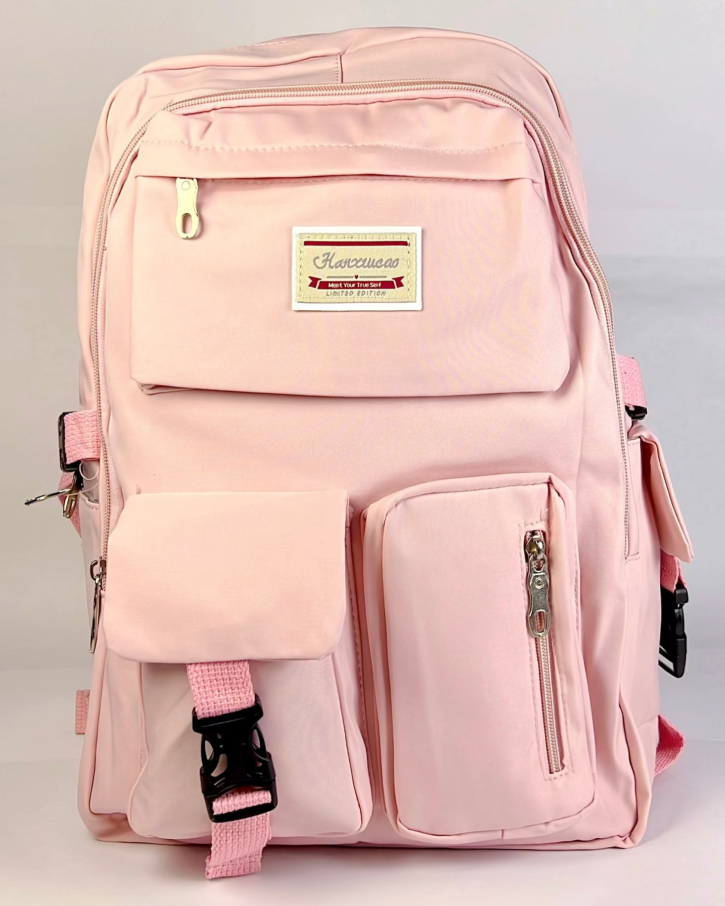Blush Campus Korean Backpack