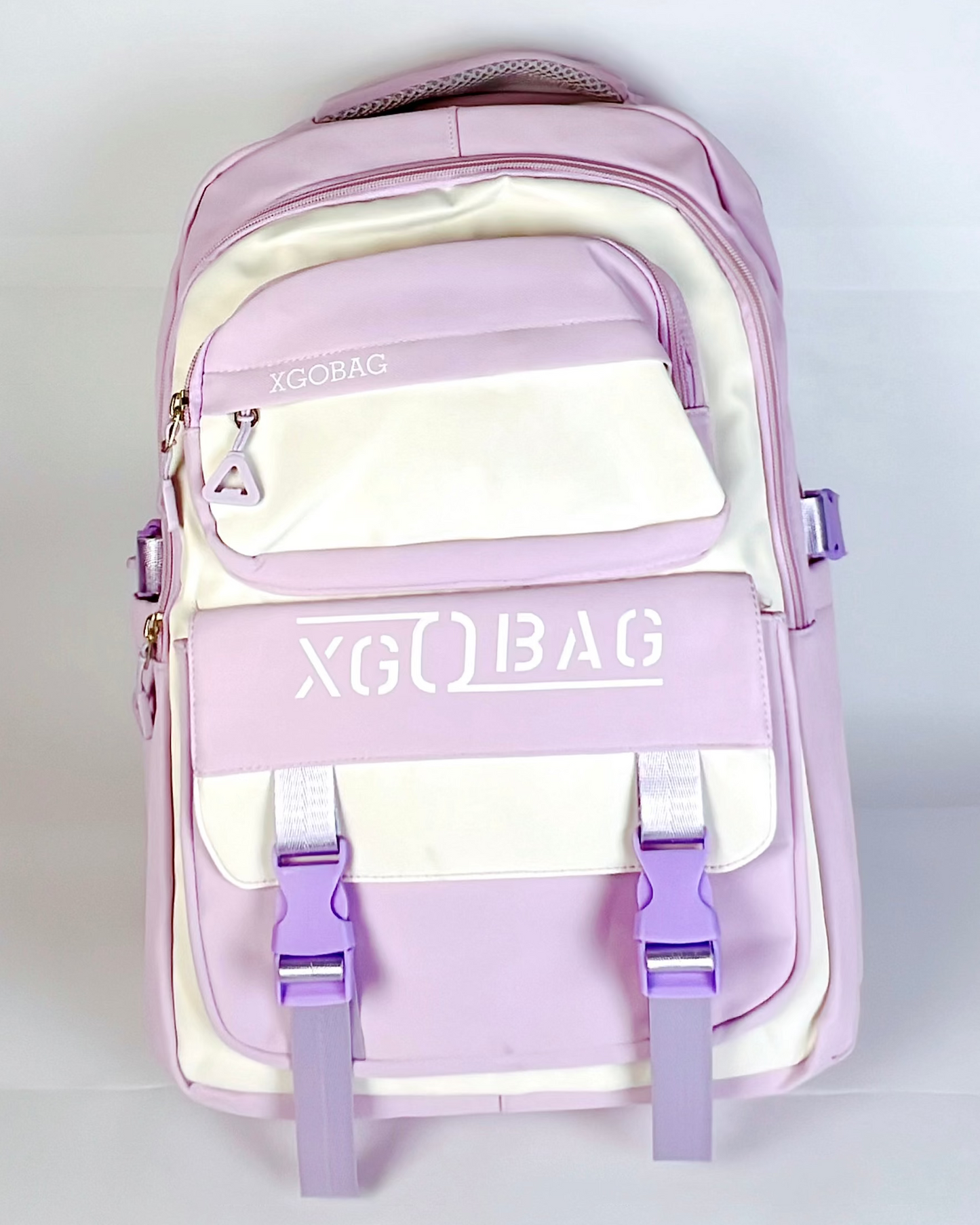 Lavender Cloud Korean Backpack