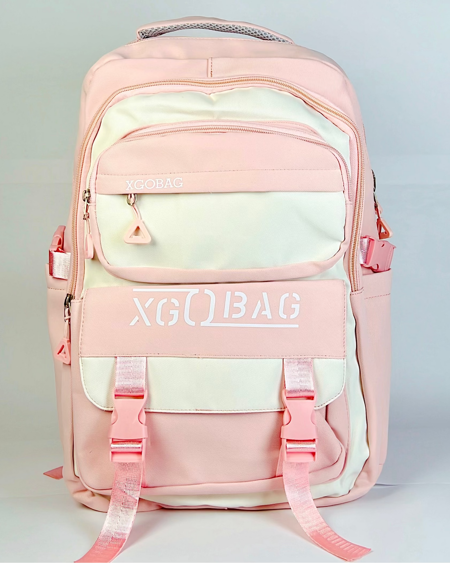Peach Glow Korean Backpack