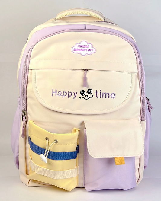 Sunny Cloud Korean Backpack – Lavender