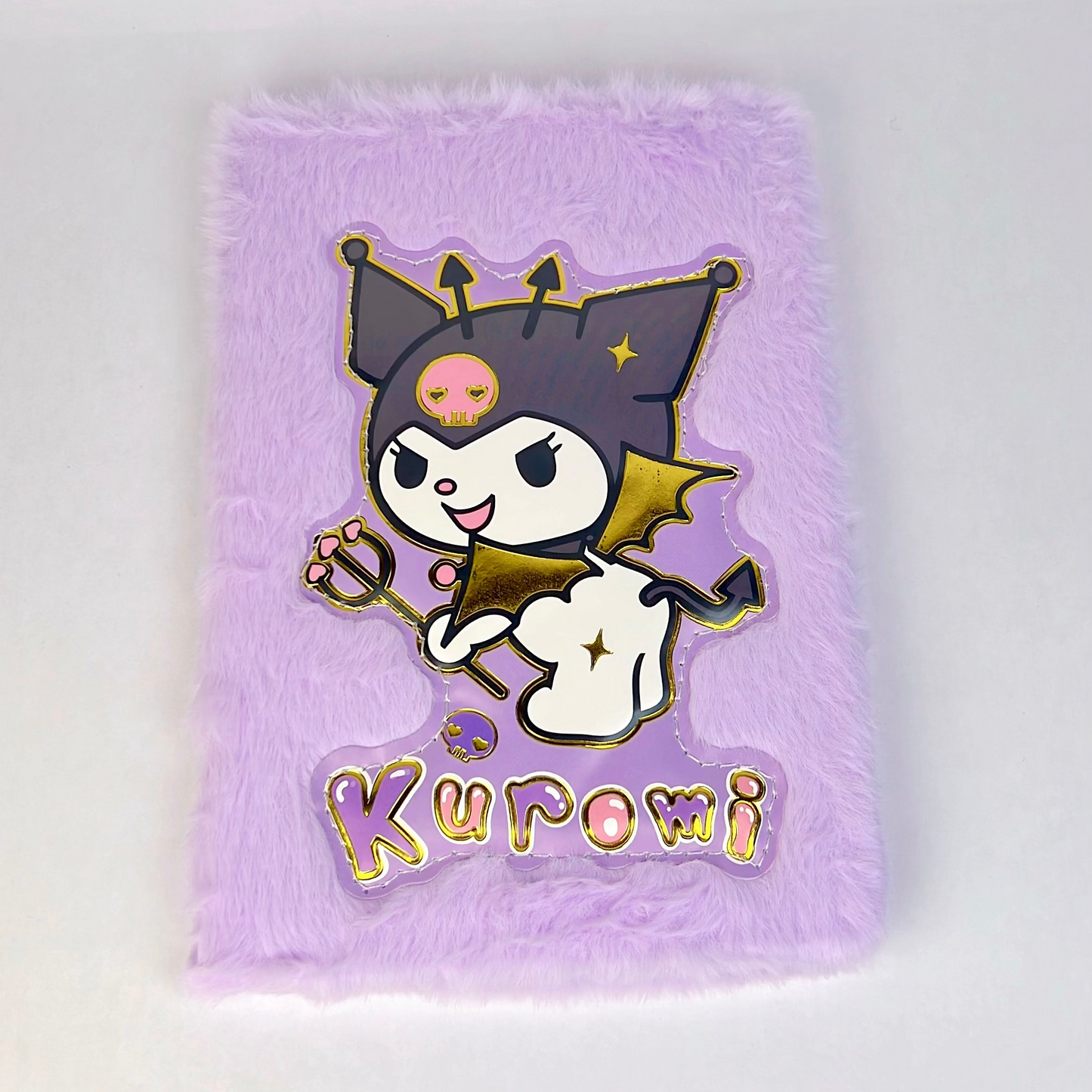 Kuromi Fur Diary – Purple